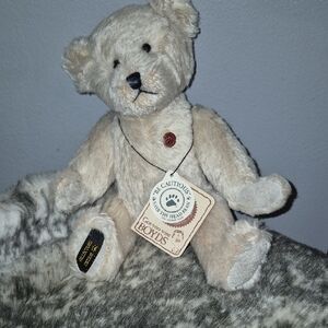 Boyds Teddy Bear with Tag..moveable From The Mohair Collection
